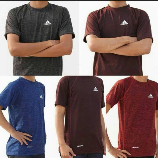 Baju running gym training adidas