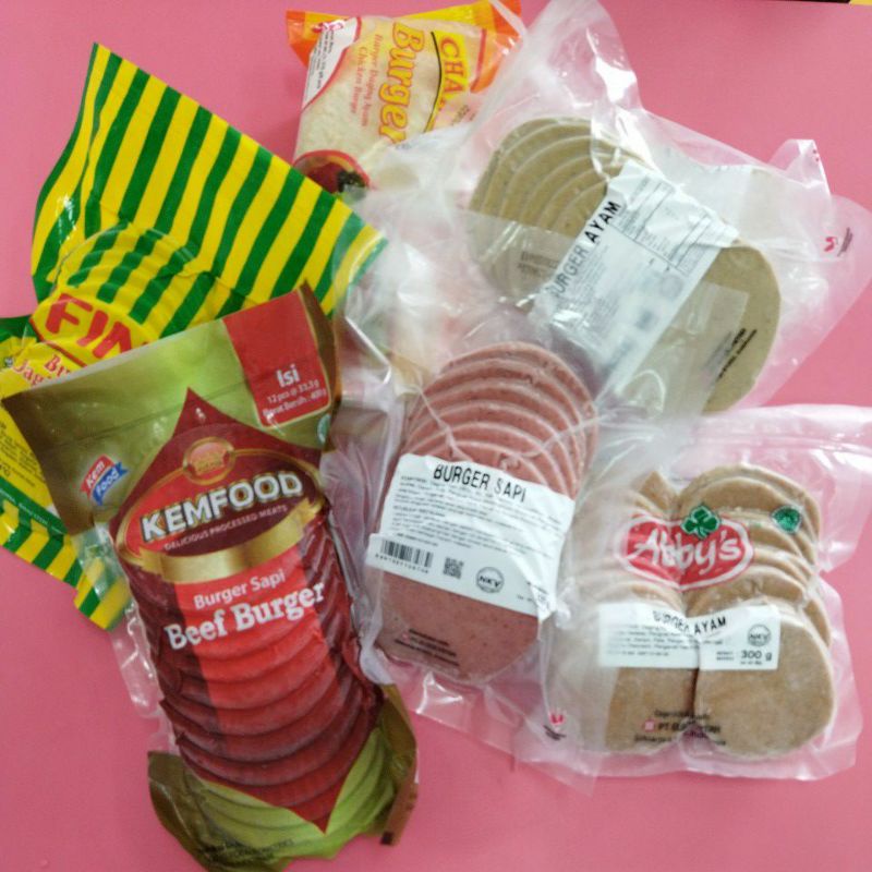 

BURGER AYAM & SAPI