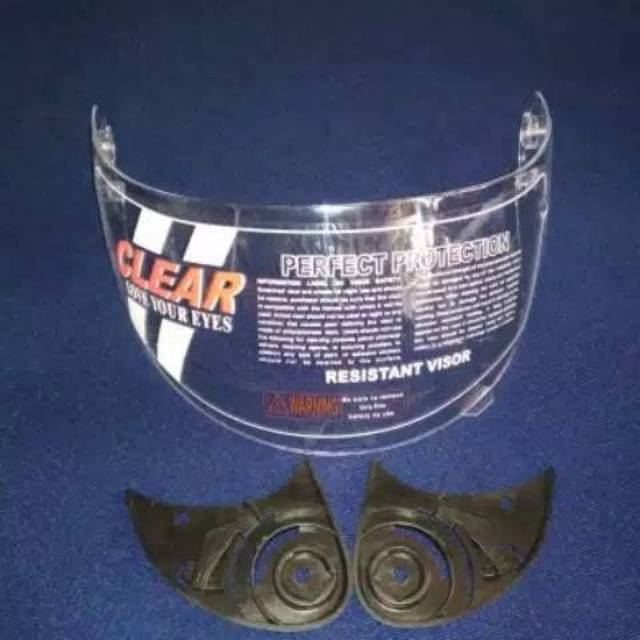 Kaca helm /visor helm full face MDS BMC BLEDE GM TRX standar Honda