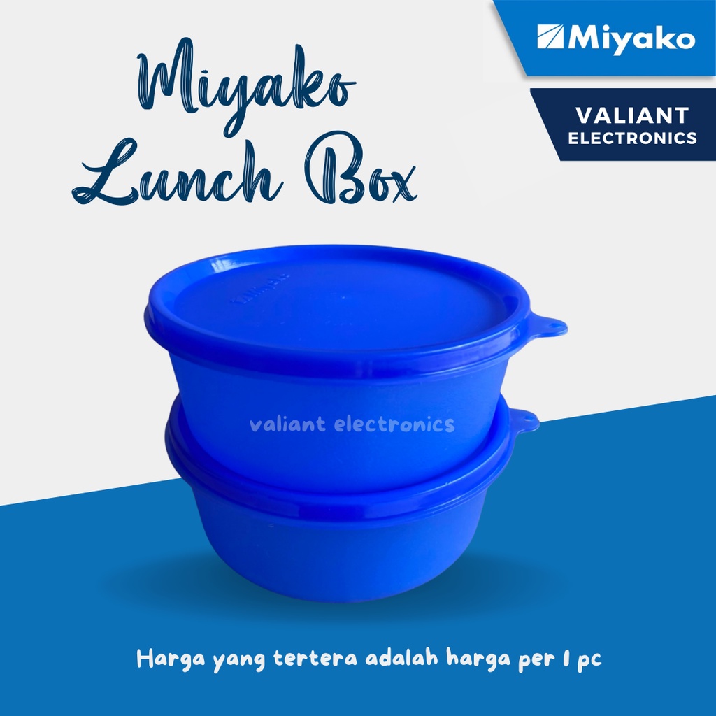 MIYAKO rice bowl 330 ml / lunch box / kotak makan diameter 14 cm