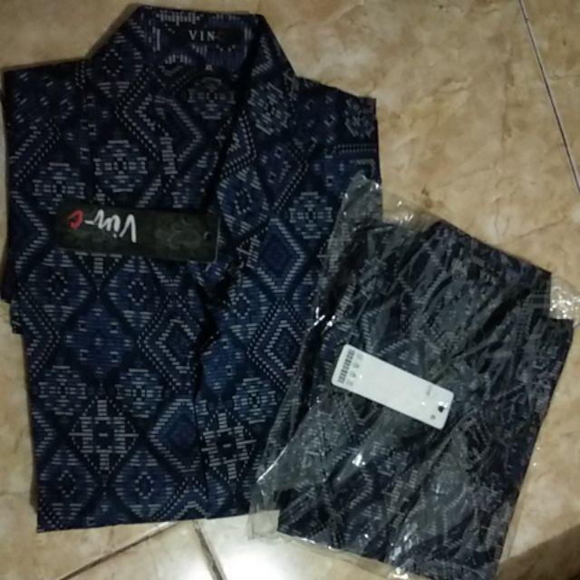 Jnjkids Store Kemeja Batik Couple Ayah Dan Anak 4393