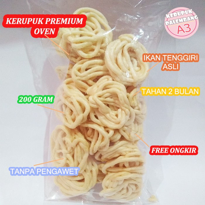 

KERUPUK OVEN IKAN TENGGIRI ASLI PALEMBANG PREMIUM
