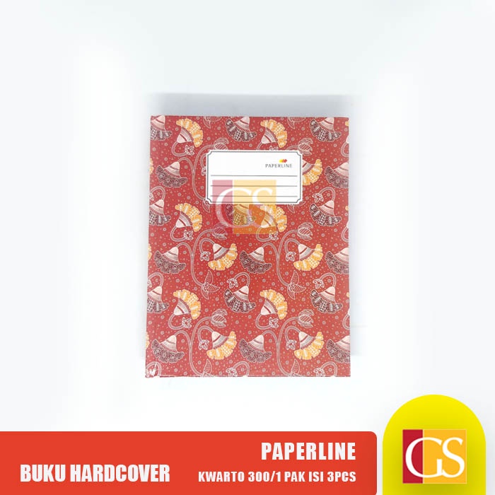 

BUKU TULIS CATATAN JURNAL PAPERLINE HARDCOVER KWARTO QUARTO KUARTO Q 300 LEMBAR PCS