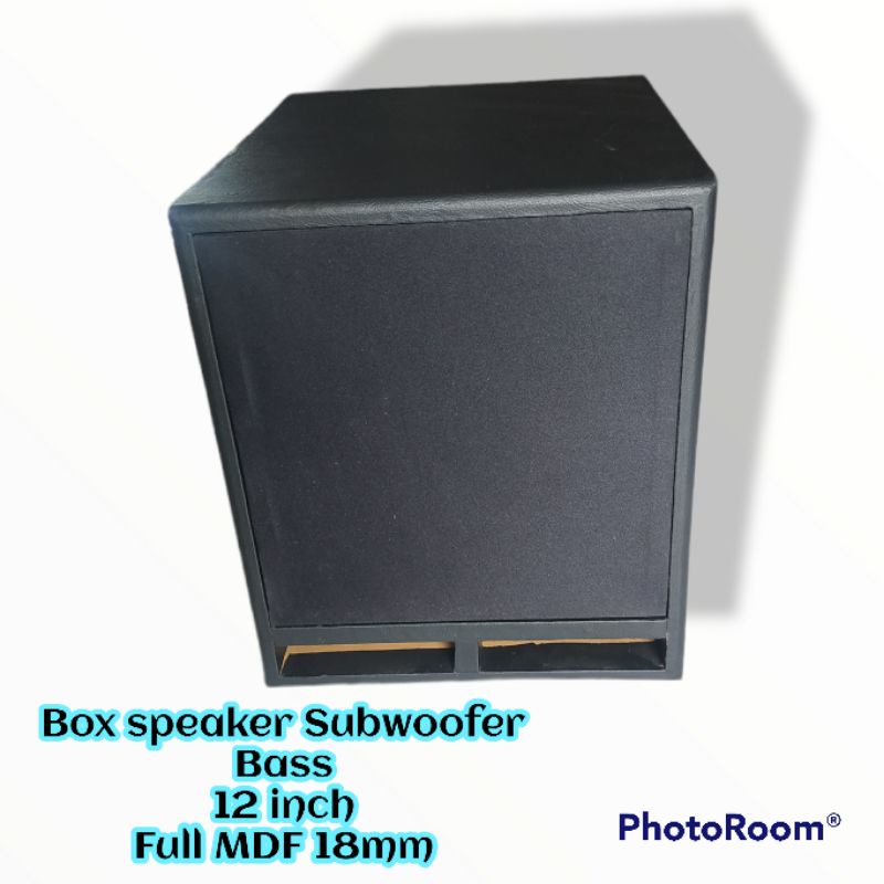 box speaker kosong sub bass 12 inch MDF tebal subwoofer