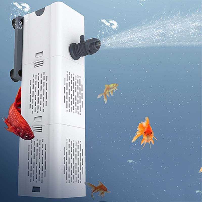 Pompa Air Aquarium Ikan Submersible Filter Pump 25W 7MASTER - 7CHZ4AWH