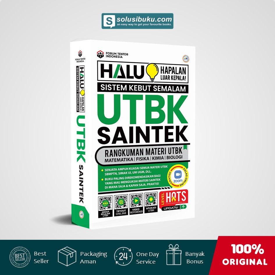 Buku Menguasai IPA Sistem Kebut Semalam Edisi 2 (SKS IPA) & Paket Buku Halu UTBK Saintek Gema Media-1