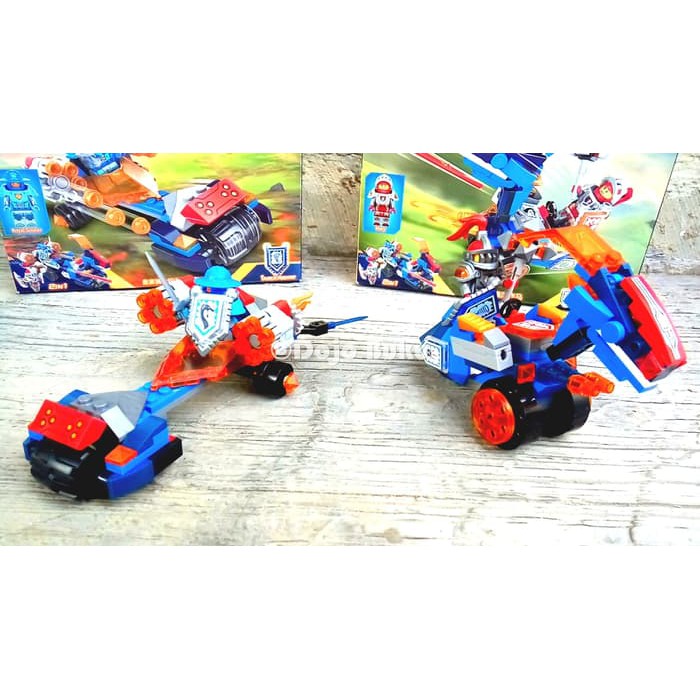 Lego Set Pasukan Kendaran Tempur Nexo Nicks Knights 2 in 1 (- 2 box )-
