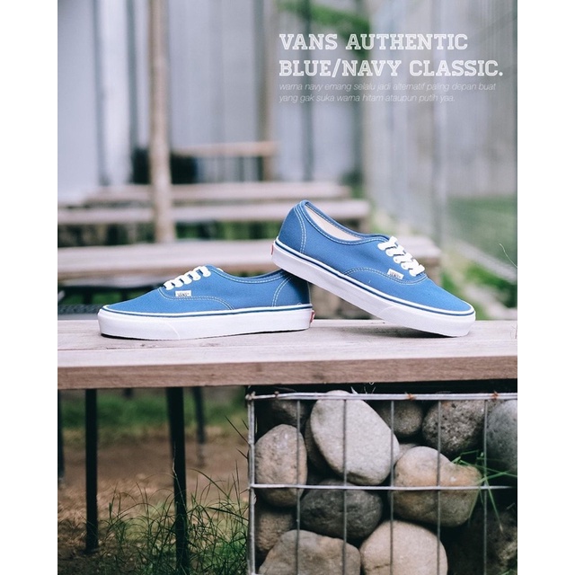 VANS AUTHENTIC BLUE / NAVY CLASSIC