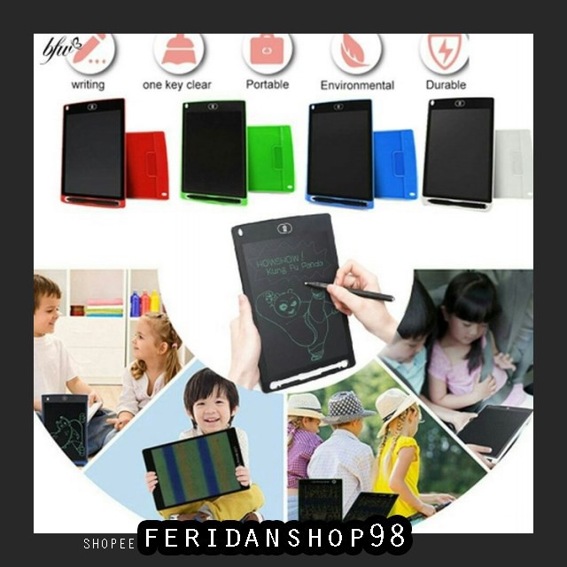 

BT573 PAPAN TULIS HAPUS BEST WRITING BOARD TABLET DIGITAL LCD LAYAR 8.5 INCH BY FERIDANSHOP98