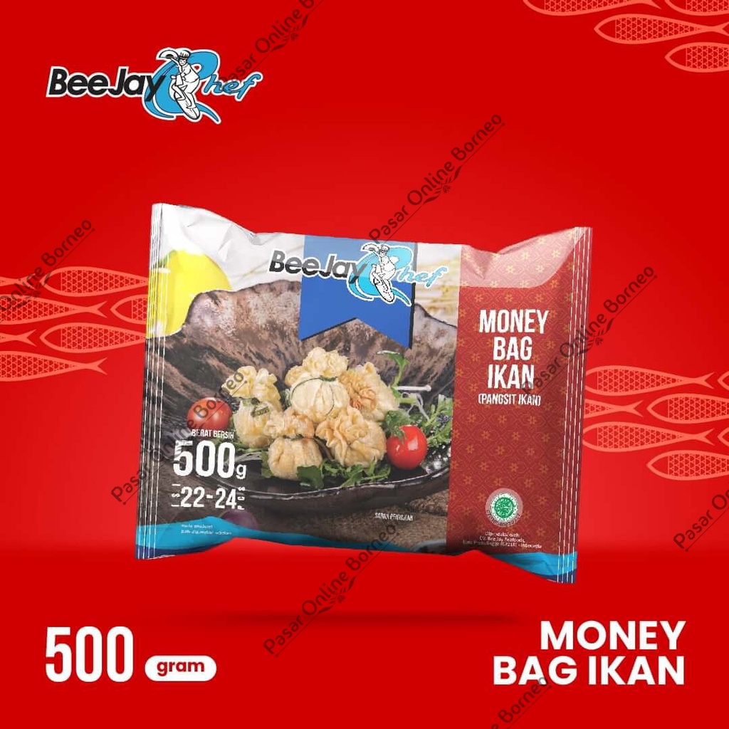 BeeJay Chef Money Bag Ikan 500 Gram Frozen Food