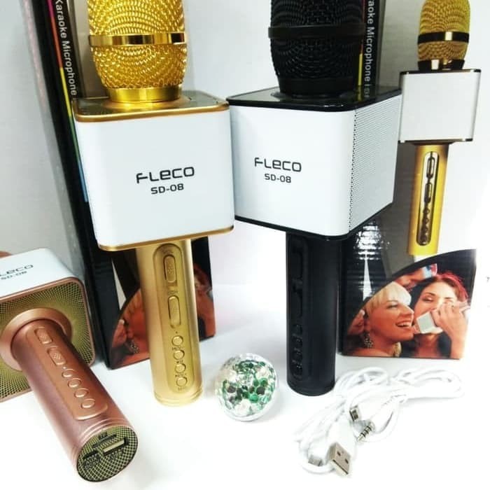 Microphone FLECO Karaoke Bluetooth SD-08