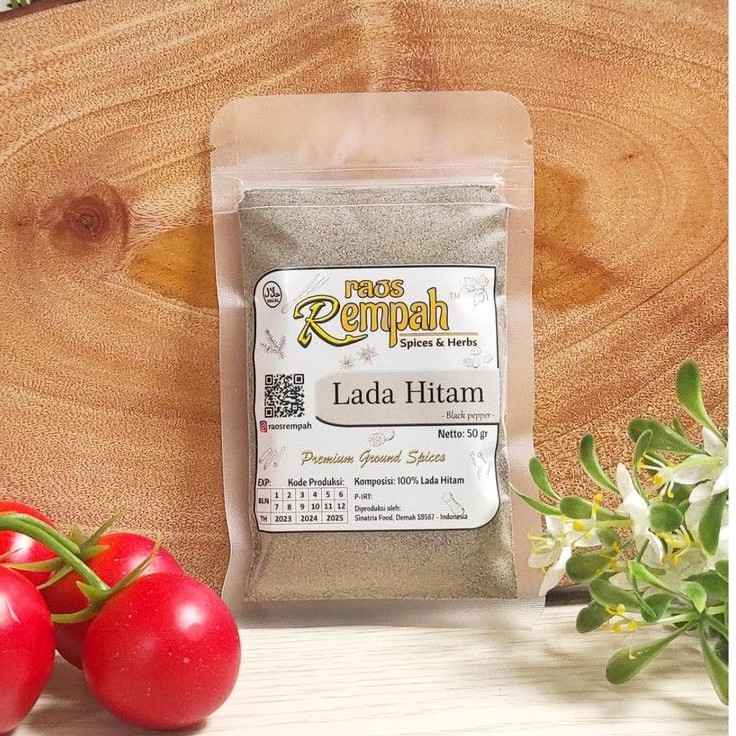 

Lada Hitam Bubuk / Ground Black Pepper Raos Rempah