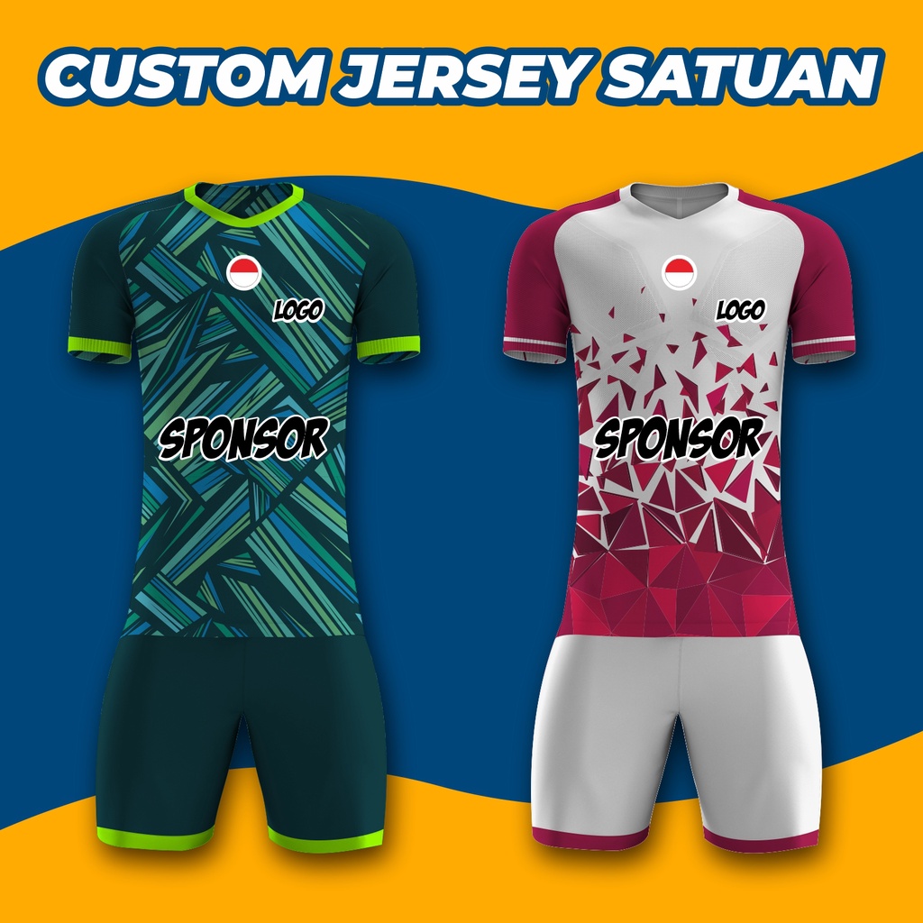 JERSEY / KAOS TEAM GAMING/FUTSAL CUSTOM/ DESIGN SENDIRI - DESIGN CUSTOM
