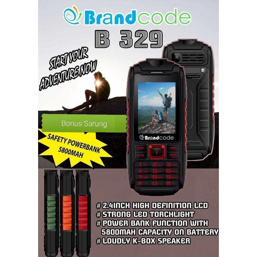 GRATIS ONGKIR HP UNIK BRANDCODE B329 HP GUNUNG MURAH POWER BANK ALDO MITO PRINCE TERLARIS