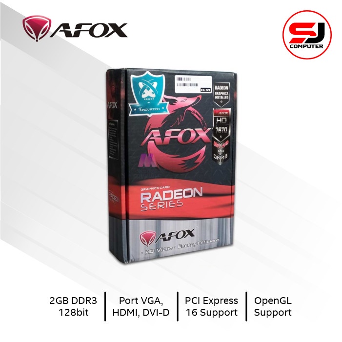 VGA AFOX Radeon HD 7670 2GB DDR3 128 Bit