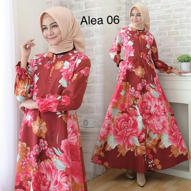 FC- MAXI ALEA / GAMIS WANITA KEKINIAN / GAMIS WANITA MURAH