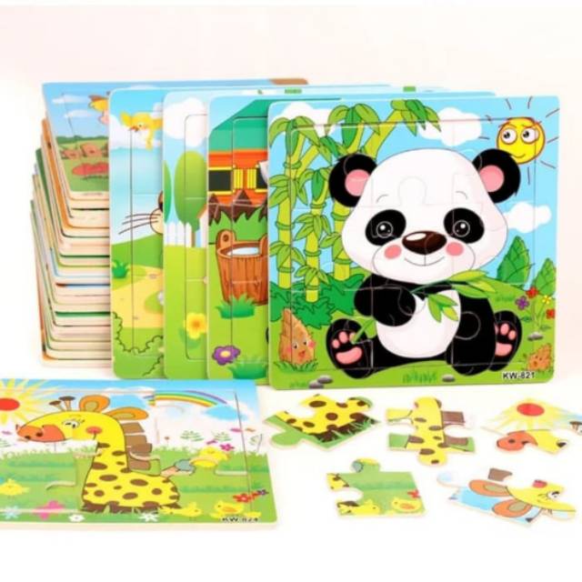 Mainan Edukasi Anak 3 Tahun Keatas Puzzle Jigsaw For First Step Shopee Indonesia