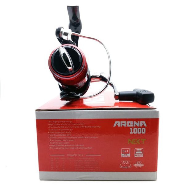 Gulungan Pancing Murah  Reel Pancing Next Arena-X 1000 8.1 BB  Rel Rell Katrol Pancing