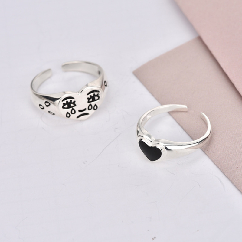 Love Ring Simple Fashion Trendy Retro