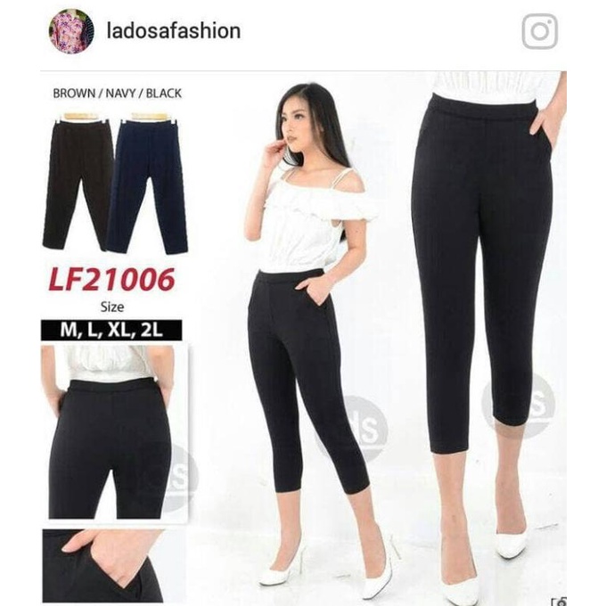 Ready Stock Celana Wanita Fercus Ladosa Fashion Kode Lf21006 Celana Cewek Promo