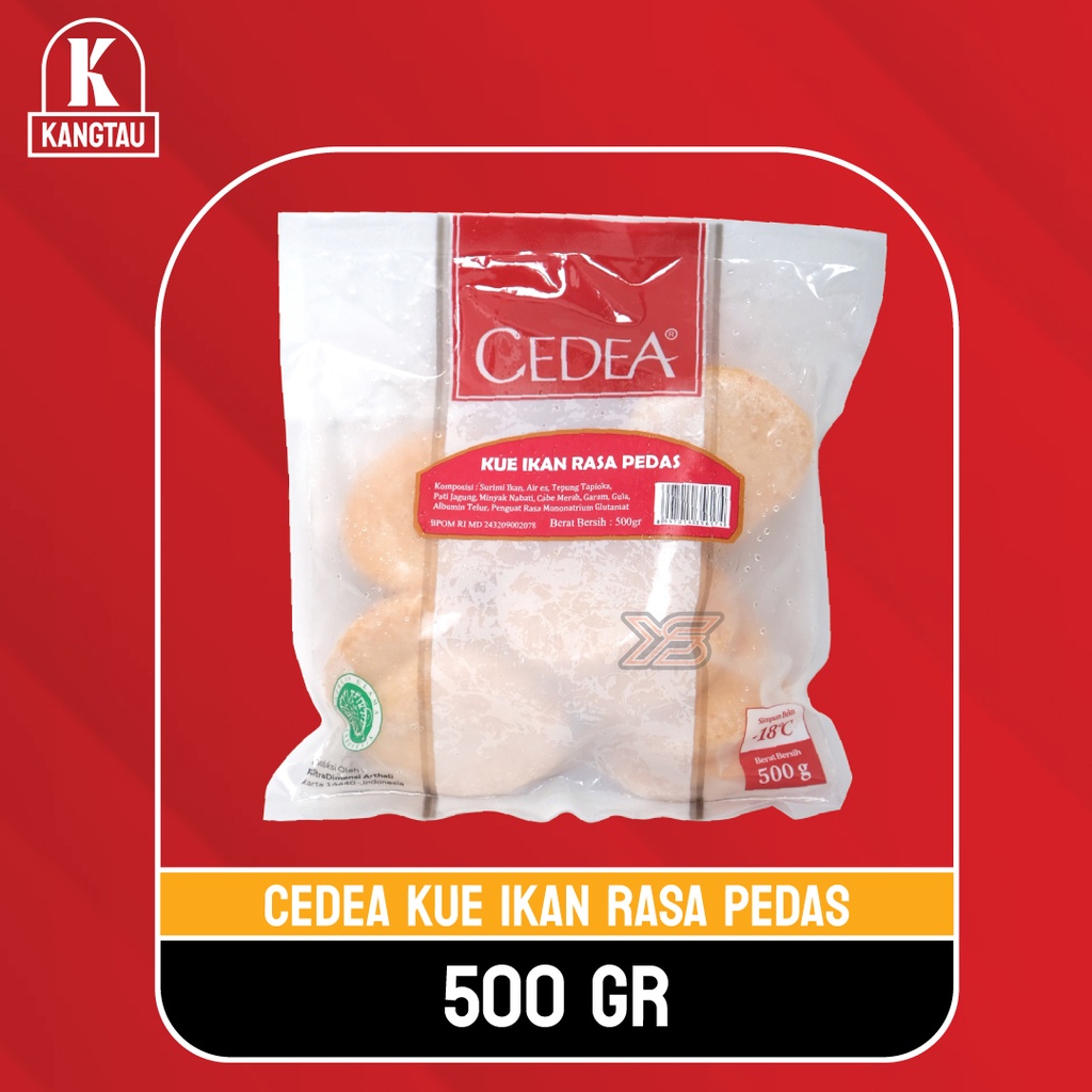 

Cedea Kue Ikan Pedas 500GR