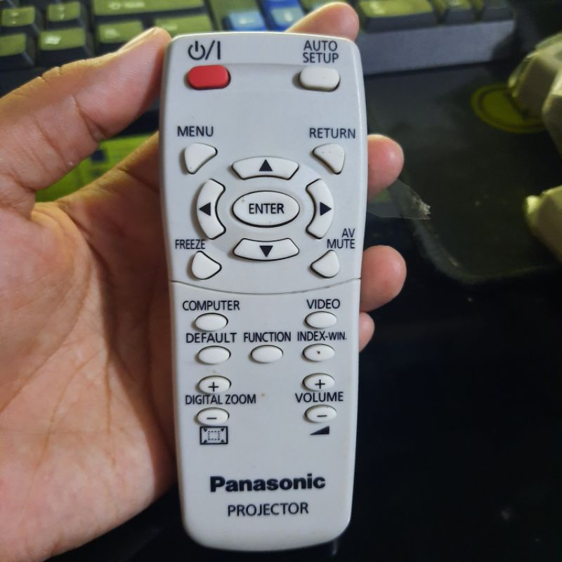 REMOTE REMOT PROYEKTOR PROJECTOR PANASONIK N2QAYA000011 ORIGINAL ASLI