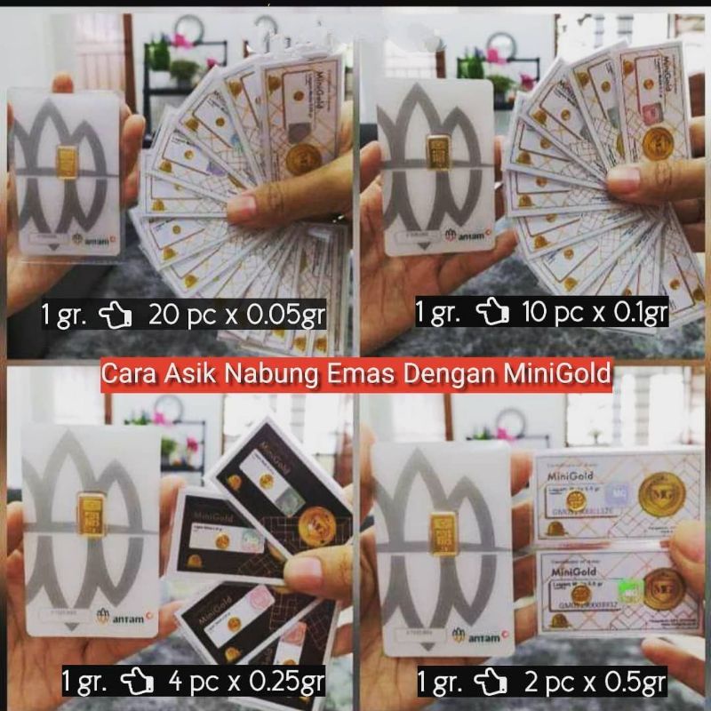 Minigold Black Series Logam Mulia 0,25 gram