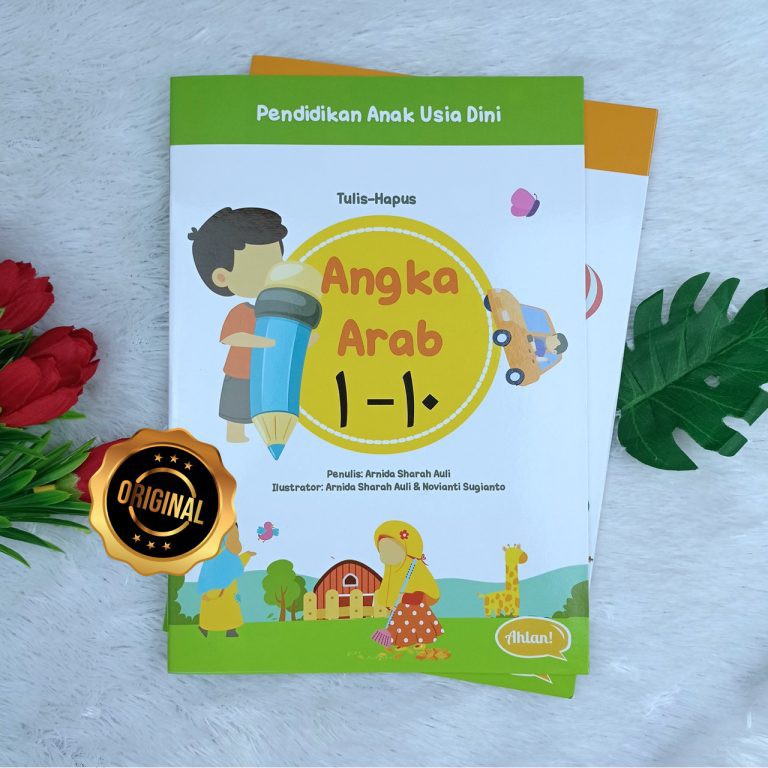 

Buku Anak Hapus Tulis Angka Arab 1-10 Dan 11-20 Plus Penghapus