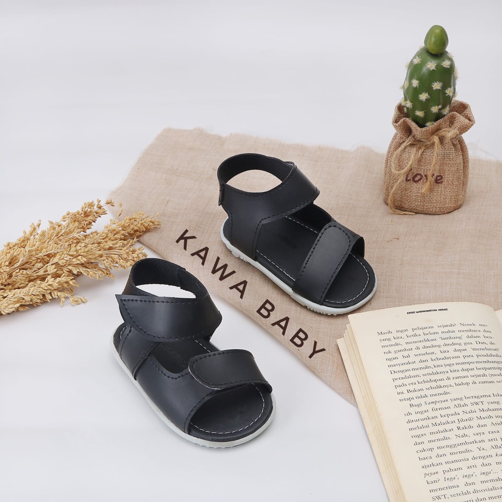 sepatu sandal bunyi slide ban 2 prepet velcro