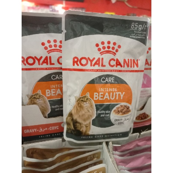 Makanan Basah Kucing - Royal canin sachet Beauty Gravy 85g