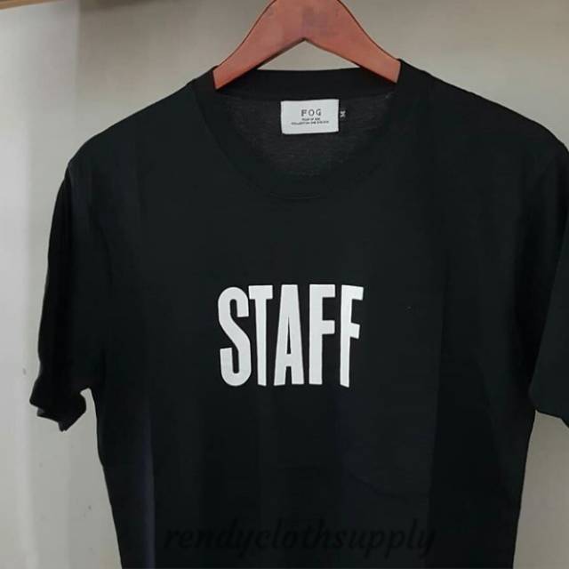 T-shirt baju kaos STAFF
