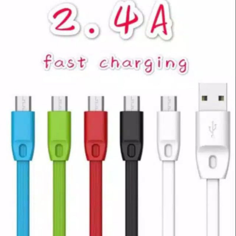 KABEL DATA 2.4A MICRO USB 100CM FAST CHARGING