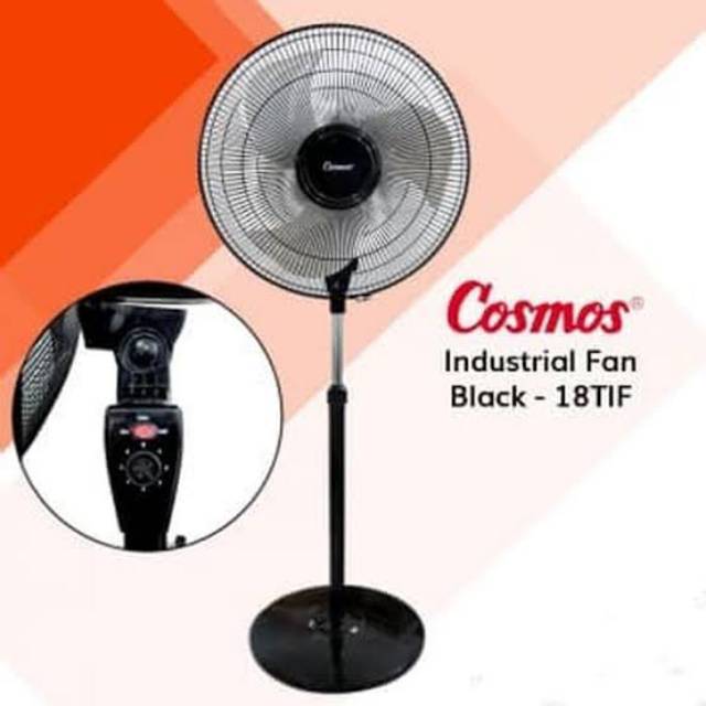 Kipas angin berdiri besi 18 inch COSMOS