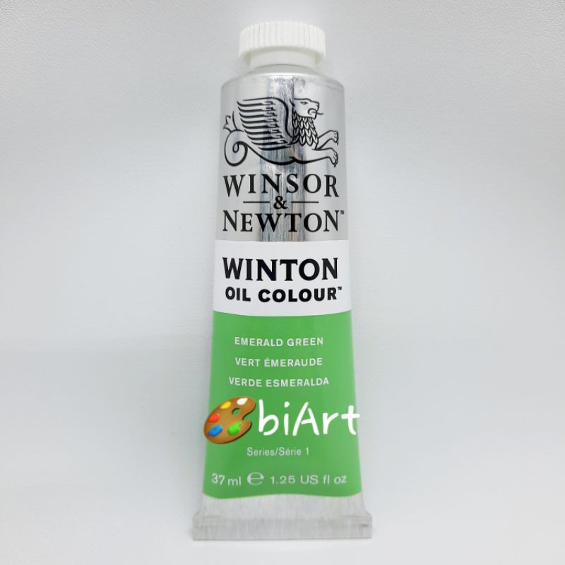 

Cat Minyak Winton Oil Colour 37 ml Emerald Green Winsor & Newton