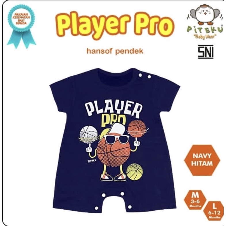 Piteku romper player pro series