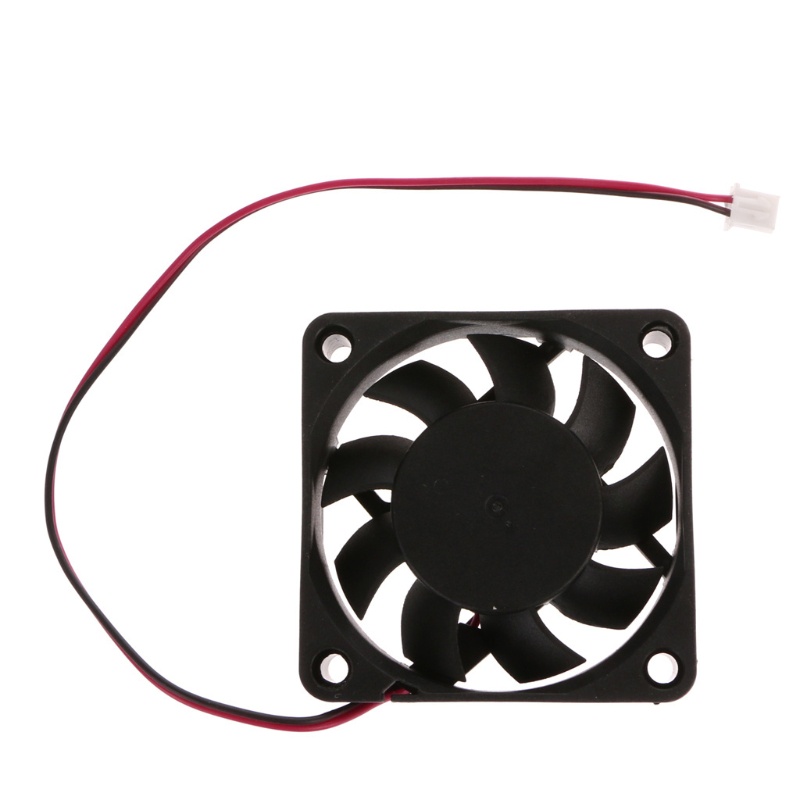 Bt Untuk DC 12V 2-Pin 60x60x15mm PC Komputer CPU System Sleeve-Bearing Cooling Fan60