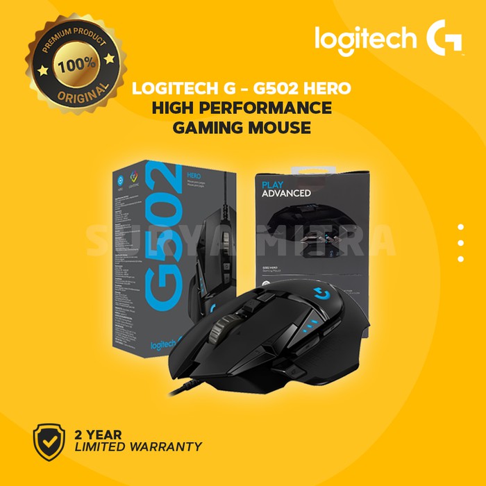 Mouse Gaming Logitech G502 Hero