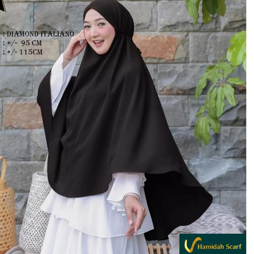 ✦ BERGO MARYAM JUMBO DIAMOND HIJAB MARYAM XL BERGO MARYAM KERUDUNG MARYAM SIZE(XXL) ✱