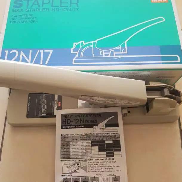 

New Stapler Hd12N/17 Max Stepler Staples Original