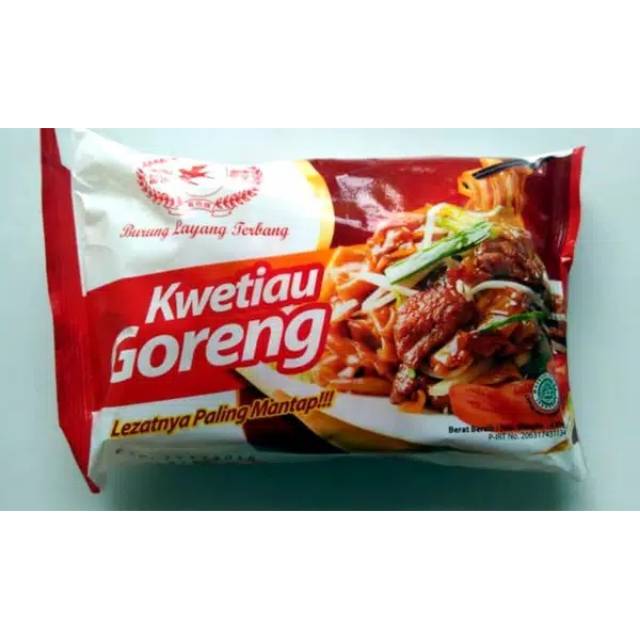 

Kwetiau Goreng Cap Burung Layang Terbang 85g