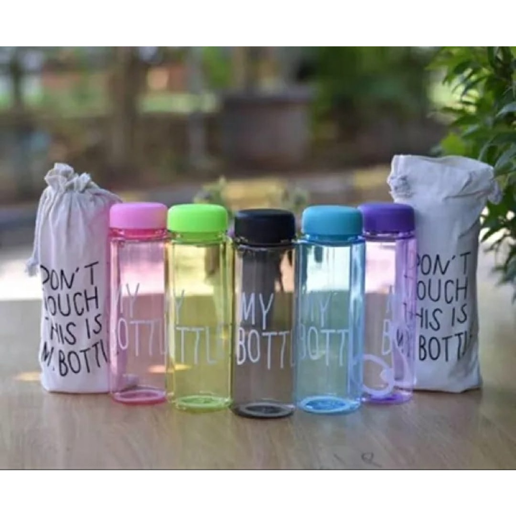 My Bottle warna/ Infused Water Fruit / Botol Minum Anak +FREE POUCH