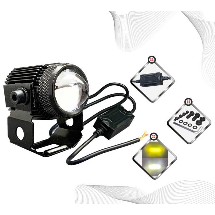 Lampu Laser Foglamp D2 Superbright Hi Loo Lampu Tembak Laser Merk Hjg