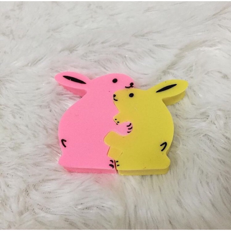 

Penghapus Rabbit Bunny Couple Kelinci Puzzle Set Karakter Animal Alat Tulis Lucu