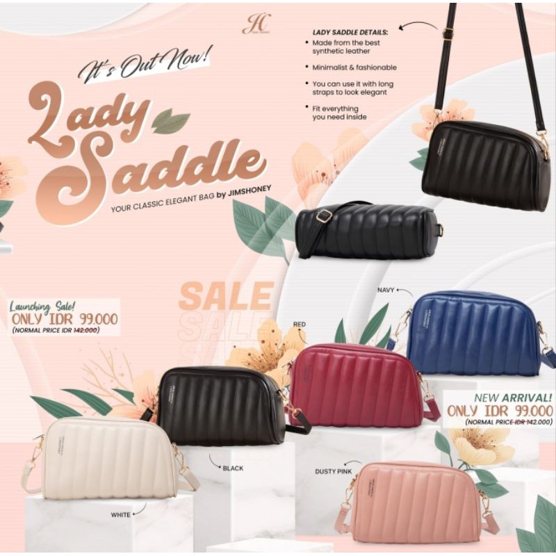 Saddle Bag Jims Honey Tas Selempang Ori Import Murah