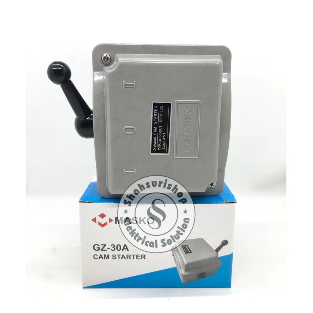 OHM SAKLAR CHANGE OVER SWITCH CAM STATER GZ MASKO 30A 30 A AMPER