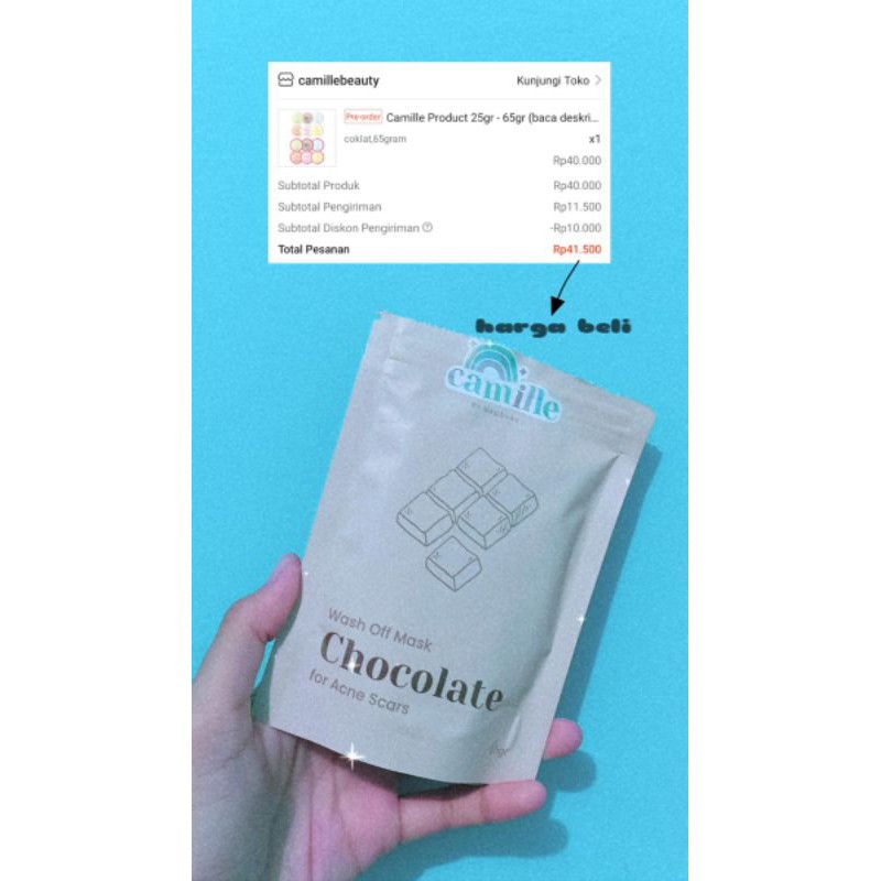 preloved masker Camille