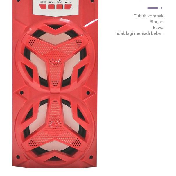 ❃ ANQI SHOP Speaker Bluetooth Super Bass Wireless Speaker SX-Y-2005 ✥