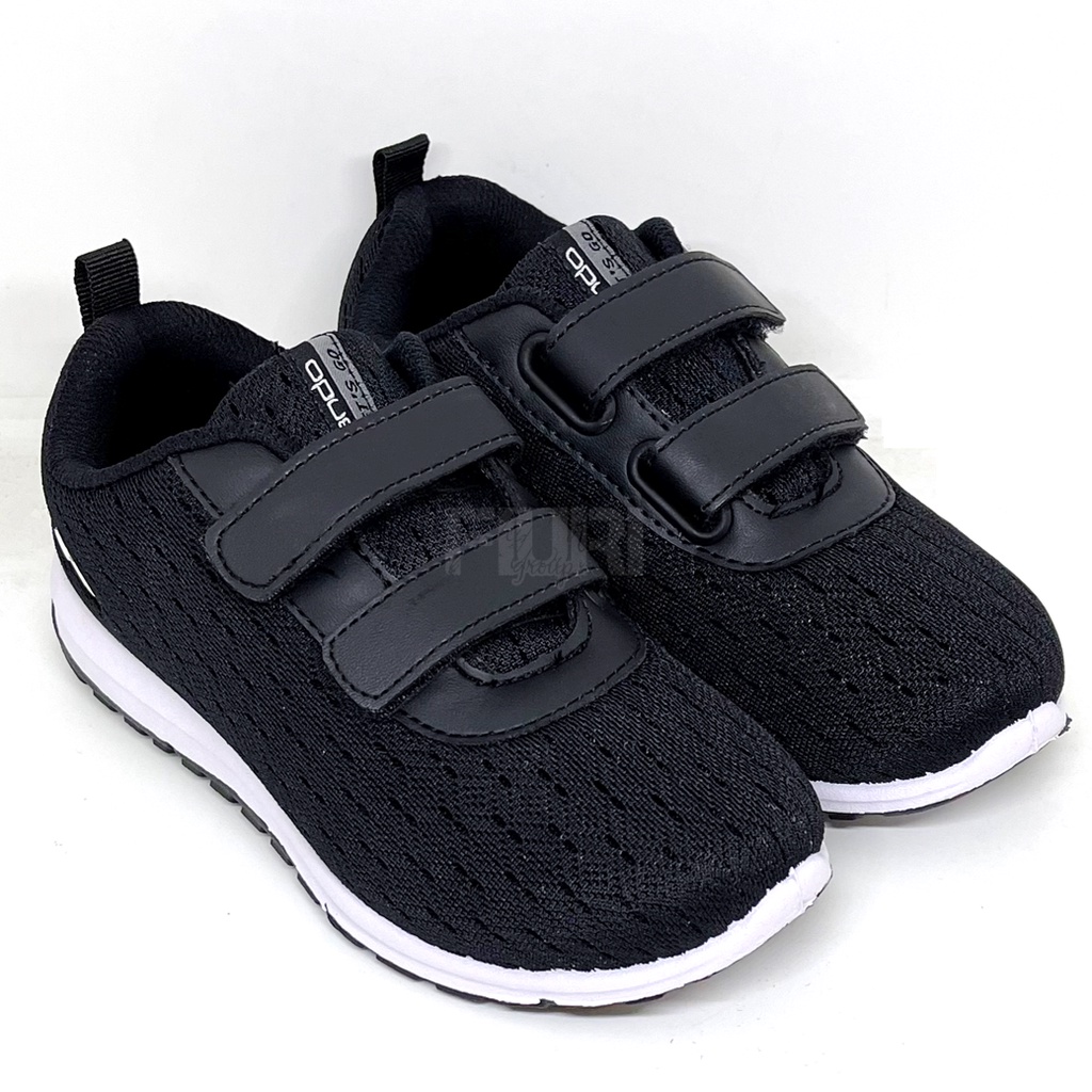 FIURI - Ando Original - REIN PEREKAT 33-36 HITAM PUTIH - Sepatu Kets Wanita-Sepatu Sneakers Wanita-Sepatu Olahraga Sport Wanita-Sepatu Casual-Sepatu Jogging Lari Fitness Gym Senam Wanita-Sepatu Anak Perempuan Cewek-Sepatu Sekolah Bertali SD SMP SMA