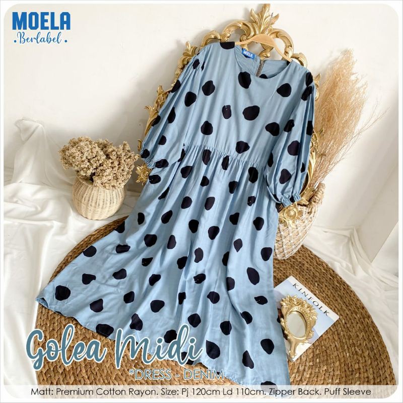 GOLEA MIDI + GOLY TUNIK ori by MOELA