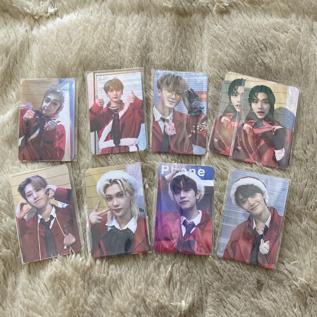 [READY STOCK] STRAY KIDS CHRISTMAS EVEL YES24 POB PHOTOCARD BANGCHAN LEE KNOW CHANGBIN HYUNJIN HAN F